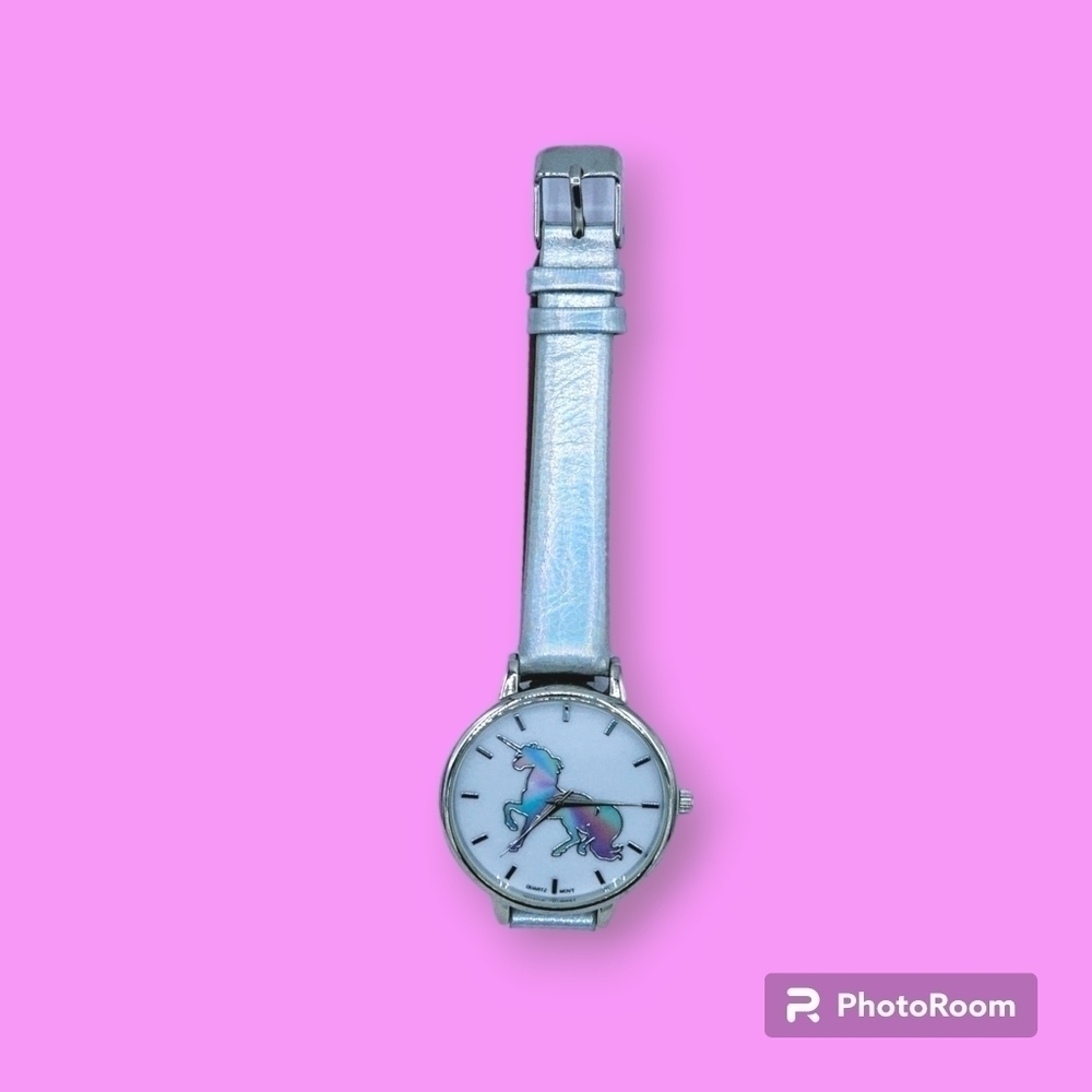 Charming Charlie Unicorn Iridescent Watch